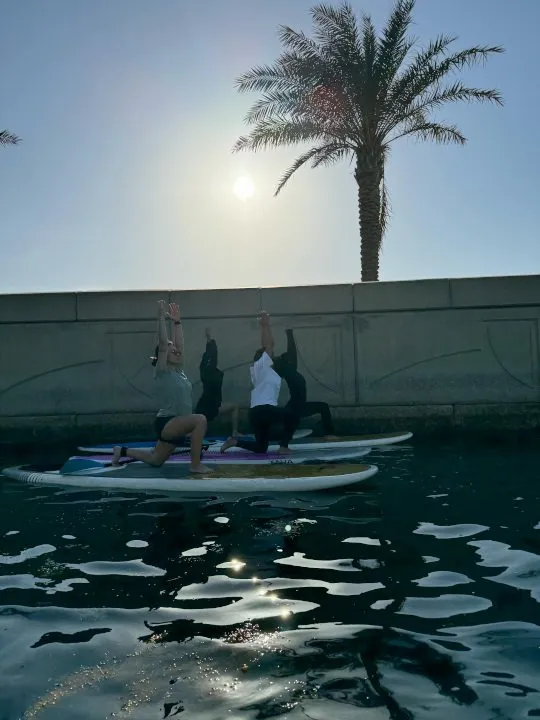 (The Kayak Club) Relaxing Yoga Session on the Water in Bahrain Harbor